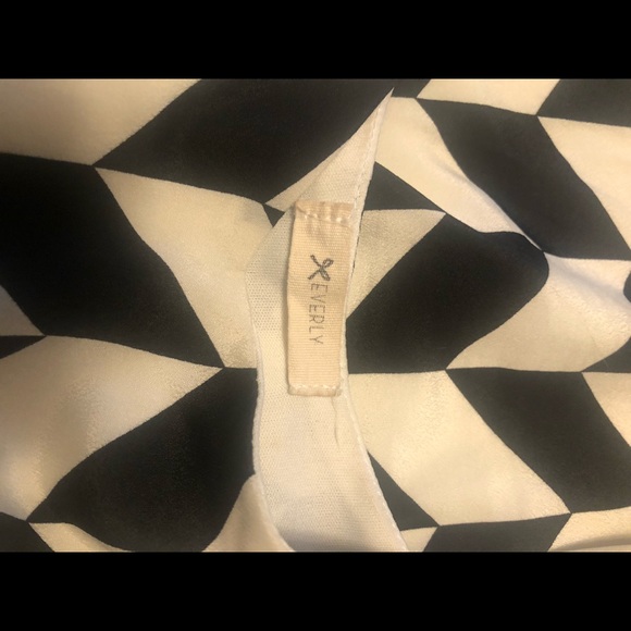 Black and White Spaghetti Strap Dress - Picture 3 of 7